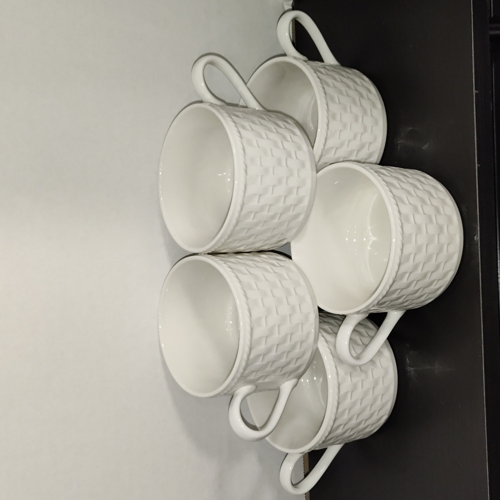 5 Sakura Basket Weave by Oneida Stoneware Small Mug